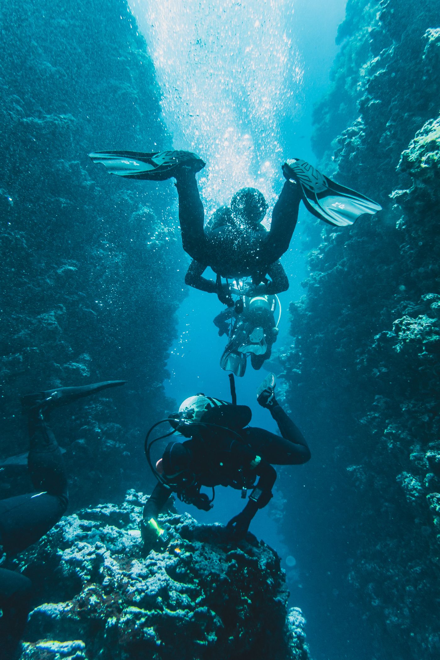 Scuba diving