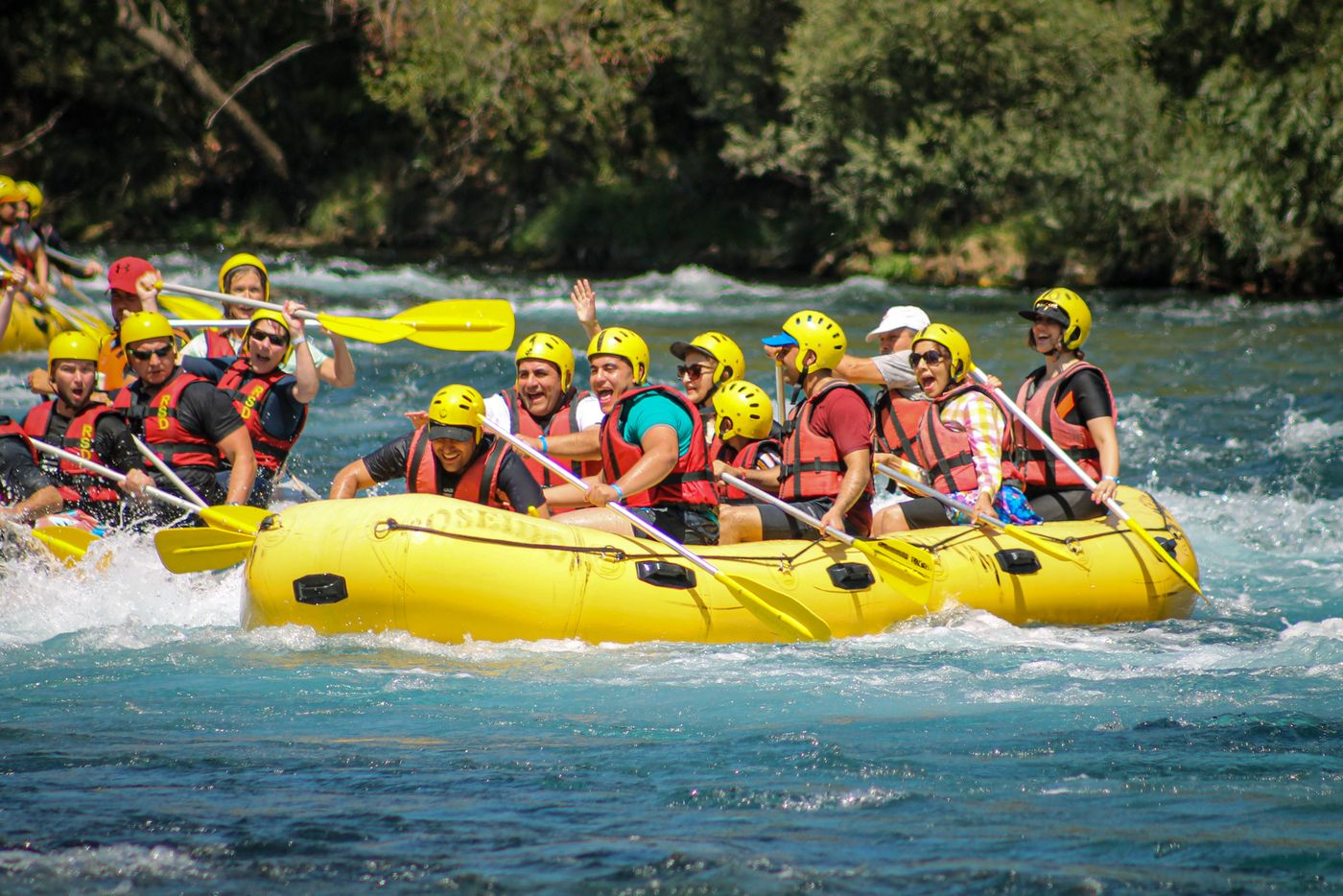 White water rafting